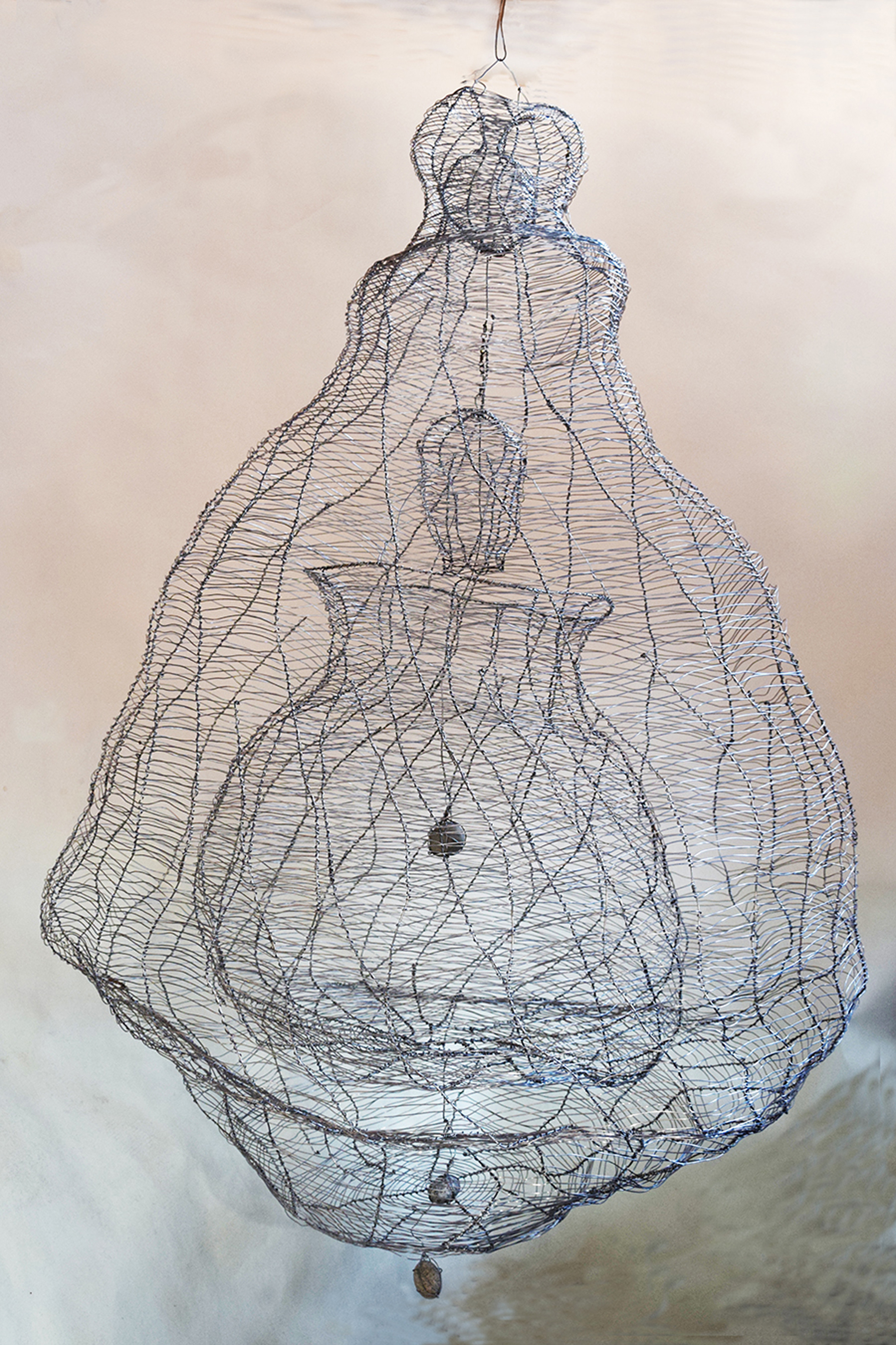 Wire vessel sculpture